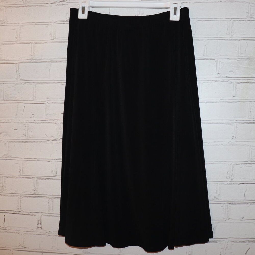 🖤 Joan Rivers Collection Black A‑Line Skirt · Size Small